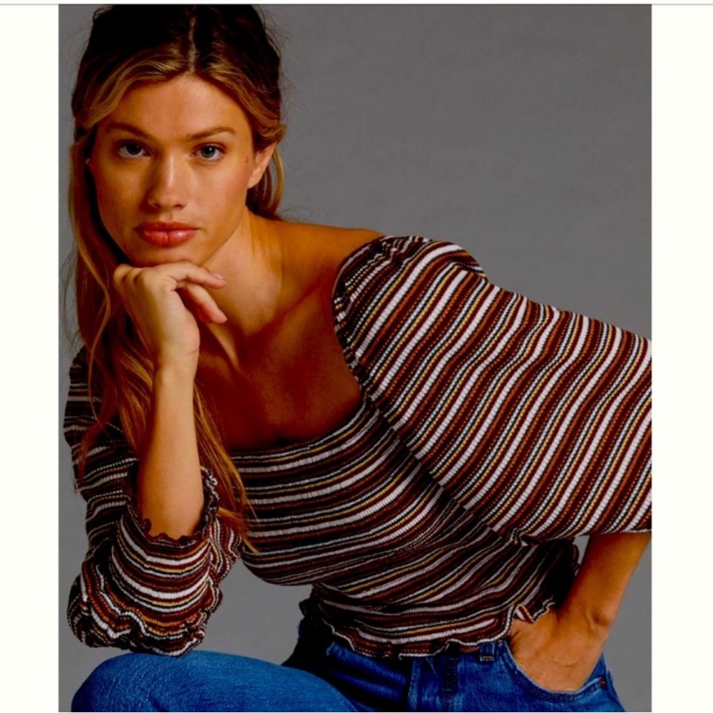 colorful long sleeve anthropology